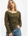 modernes Urban Classics Damen Sweatshirt Khaki - S