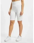 bequeme Urban Classics Damen Shorts Stretch 270 g/m2 mit Baumwolle Wei&szlig; - XS