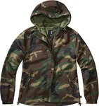 Brandit TBI0408#BD33114-00992, schlichte Brandit Damen Jacke Rei&szlig;verschluss Kapuze
