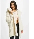 schlichte URBAN CLASSICS Damen Jacke Kordelzug 350 g/m2 Ecru-Wei&szlig; - L