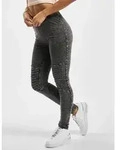 bequeme URBAN CLASSICS Damen Hose Stretch 200 g/m2 mit Baumwolle Anthrazit - M
