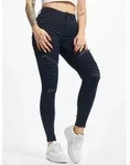 moderne Urban Classics Damen Jeans Skinny Fit Stretch Rei&szlig;verschluss mit Baumwolle