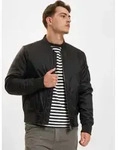 l&auml;ssige URBAN CLASSICS Herren Jacke Rei&szlig;verschluss Taschen 108 g/m2 Schwarz -...