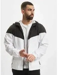 moderne URBAN CLASSICS Herren Jacke 78 g/m2 Schwarz/Wei&szlig; - XXL
