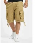 l&auml;ssige Brandit Herren Shorts Kordelzug Rei&szlig;verschluss Beige - 5XL