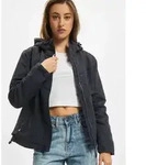 funktionale Brandit Damen Jacke Rei&szlig;verschluss Klettverschluss Navy - XXL
