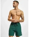 moderne URBAN CLASSICS Herren Hose Kordelzug Rei&szlig;verschluss 120 g/m2 Gr&uuml;n - M