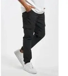 bequeme URBAN CLASSICS Herren Hose Rei&szlig;verschluss Taschen 130 g/m2 Schwarz - XL