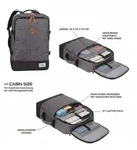 Worldpack Bestway Cabin Pro Daypack 54 cm Handgep&auml;ck-Rucksack mit 15"" Laptopfach