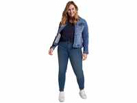 Große Größen: Skinny Jeans mit Bauch-Shaping-Effekt, blue Denim, Gr.46