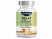gloryfeel® Vitamin D3 5.000 I.e. K2 & Omega 3 Kapseln 90 St