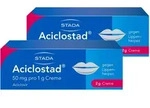 2x Aciclostad Creme gegen Lippenherpes 2x2 g
