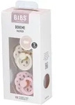 Bibs Fopspeen Boheme Ivory/Blossom Duo 6-18 2 St Schnuller