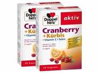 Doppelherz Cranberry + Kürbis 2x30 St Kapseln