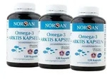 3x Norsan Omega-3 Arktis Kapseln 3x120 St