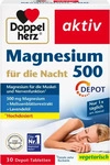 PZN-DE 17510627, Doppelherz aktiv Doppelherz Magnesium 500 f&uuml;r die Nacht Tabletten