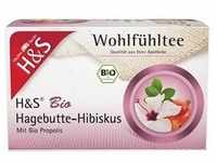 H&S Bio Hagebutte-Hibiskus Filterbeutel 20x3 g