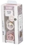 Bibs Fopspeen Liberty Eloise Blush Duo 0-6 2 St Schnuller