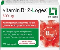PZN-DE 19101092, Vitamin B12-Loges 500 &micro;g Kapseln 180 St, Grundpreis: &euro;...