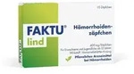 Faktu lind H&auml;morrhoidenz&auml;pfchen 10 St Suppositorien