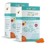 Norsan Omega-3 Fisk Jelly f.Kinder Drag.Vorratspack Doppelpack 2x120 St Dragees
