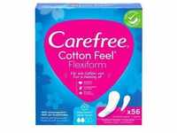 Carefree - Slipeinlagen 'Cotton Feel Flexiform' Frischeduft 56 St Inkontinenzslip