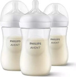 Philips Avent Natural Response Zuigfles Scy903/03 Trio 3 St Flaschen, Grundpreis: