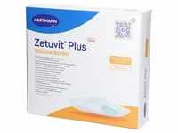 Zetuvit Plus Silicone Border steril 17,5x17,5 cm 10 St Kompressen
