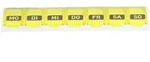 Wepa 1x7 Wochenbox UV-Schutz+ farbig sortiert 1 St Box