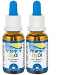 Dr. Jacob's Vitamin D3 &Ouml;l 640 Tropfen 800 IE vegetarisch Doppelpack 2x20 ml zum