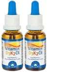 Dr. Jacob's Vitamin D3K2 &Ouml;l 800 Ie/20 mcg D3+K2 640 Tropfen vegetarisch...