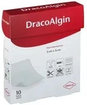 Dracoalgin 5x5 cm Alginatkompresse 10 St Kompressen