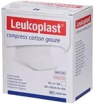 Leukoplast compress Cotton Gauze 10x10cm ste.8f 25x2 St Kompressen