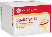 PZN-DE 18231585, ALIUD D3+K2 Vit AL 4000 I.e./80 &micro;g Kapseln 90 St, Grundpreis:
