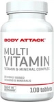 PZN-DE 12456490, Body Attack Multivitamin Kapseln 100 St, Grundpreis: &euro; 0,09 /
