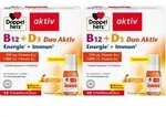 Doppelherz aktiv B12 + D3 Duo Aktiv Energie+Immun Doppelpack 2x30 St Trinkampullen