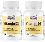 ZeinPharma Vitamin D3 Kapseln 5000 I.e. Doppelpack 2x90 St