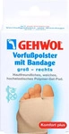 PZN-DE 14129157, GEHWOHL Gehwol Vorfu&szlig;polster mit Bandage rechts gro&szlig; 1 St Einlagen