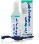 K+K Prothesenreinigungsgel+Reinigungsb&uuml;rste 150 ml Gel
