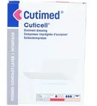 Cutimed Cuticell Salbenkompresse 7,5x7,5 cm 10 St Kompressen