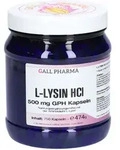 L-Lysin 500 mg GPH Kapseln 750 St