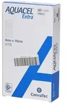 Aquacel Extra 4x10 cm Verband 10 St Kompressen
