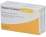 PZN-DE 19386433, biomo pharma Vitamin D3 Biomo 2.000 I.e. Tabletten 120 St,