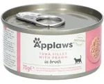 Applaws Nassfutter in der Dose mit Thunfischfilet und Garnele f&uuml;r Katzen 70 g Futter