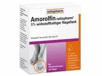 AMOROLFIN-ratiopharm 5% wirkstoffhalt.Nagellack 3 ml Wirkstoffhaltiger Nagellack