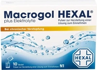 PZN-DE 08875318, Macrogol Hexal plus Elektrolyte Plv.z.H.e.L.z.E. 10 St Beutel,