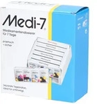 Medi 7 Medikamentendos.f.7 Tage wei&szlig; 1 St Dose