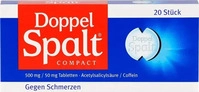 PZN-DE 07135335, Doppel Spalt Compact Tabletten 20 St, Grundpreis: &euro; 0,45 /
