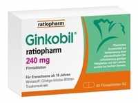 GINKOBIL-ratiopharm 240 mg Filmtabletten 60 St