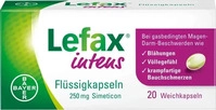PZN-DE 10537847, Lefax intens Fl&uuml;ssigkapseln 250 mg Simeticon 20 St Weichkapseln,